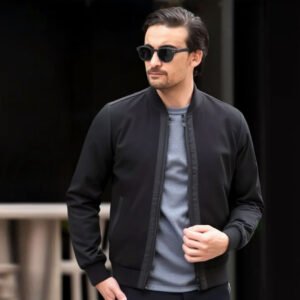 Veste Noir imperméable